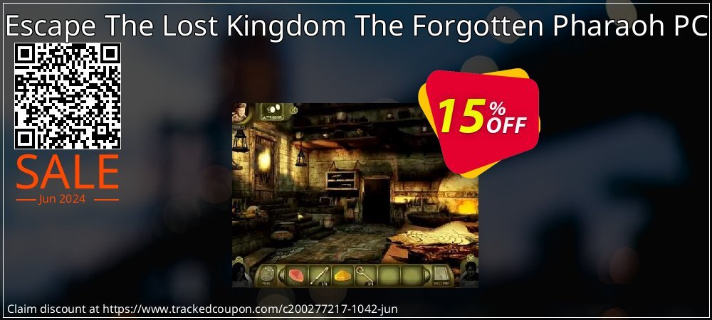 Escape The Lost Kingdom The Forgotten Pharaoh PC coupon on Parents' Day offering discount
