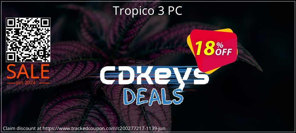 Tropico 3 PC coupon on World UFO Day offer