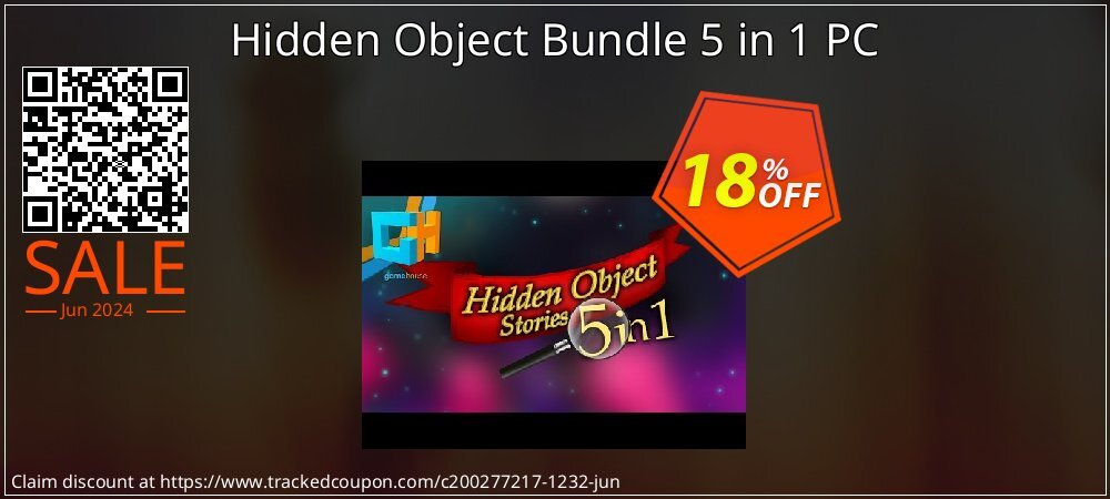 Hidden Object Bundle 5 in 1 PC coupon on Video Game Day offering sales