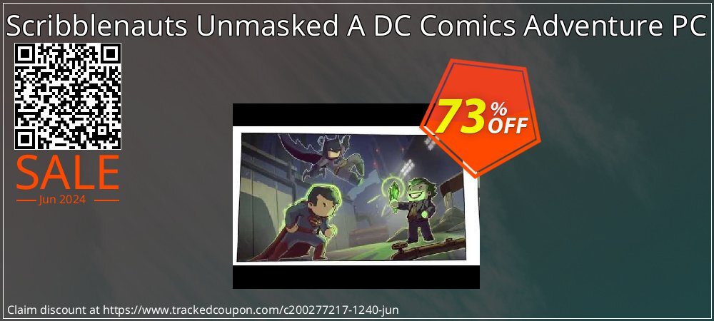 Scribblenauts Unmasked A DC Comics Adventure PC coupon on American Independence Day offering discount