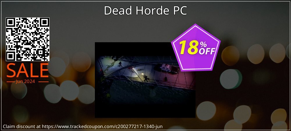 Dead Horde PC coupon on Emoji Day offering sales