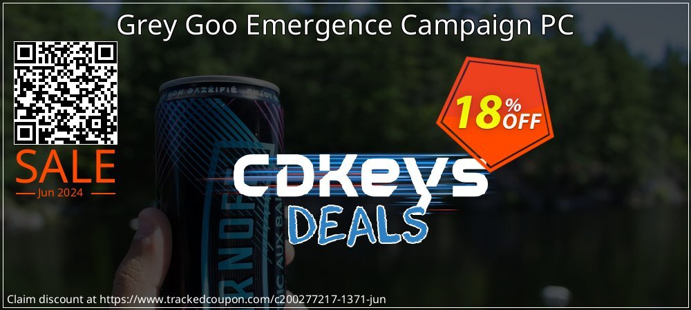 Grey Goo Emergence Campaign PC coupon on National Cheese Day promotions