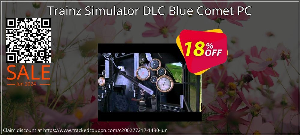 Trainz Simulator DLC Blue Comet PC coupon on 	National Kissing Day offering discount