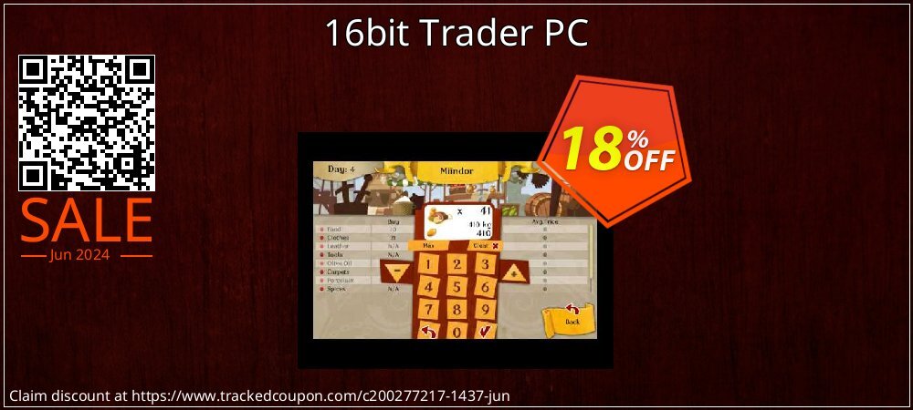 16bit Trader PC coupon on National French Fry Day discount