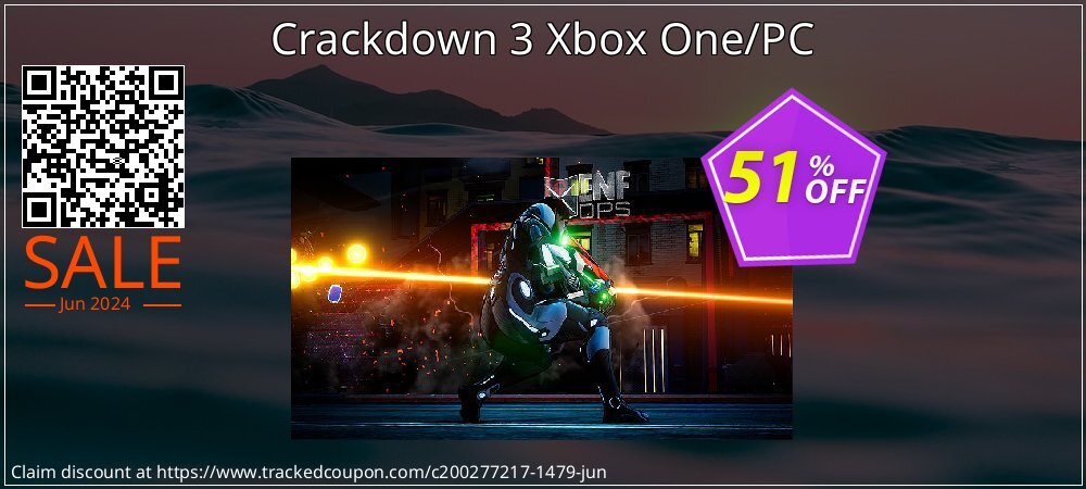 Crackdown 3 Xbox One/PC coupon on Video Game Day sales