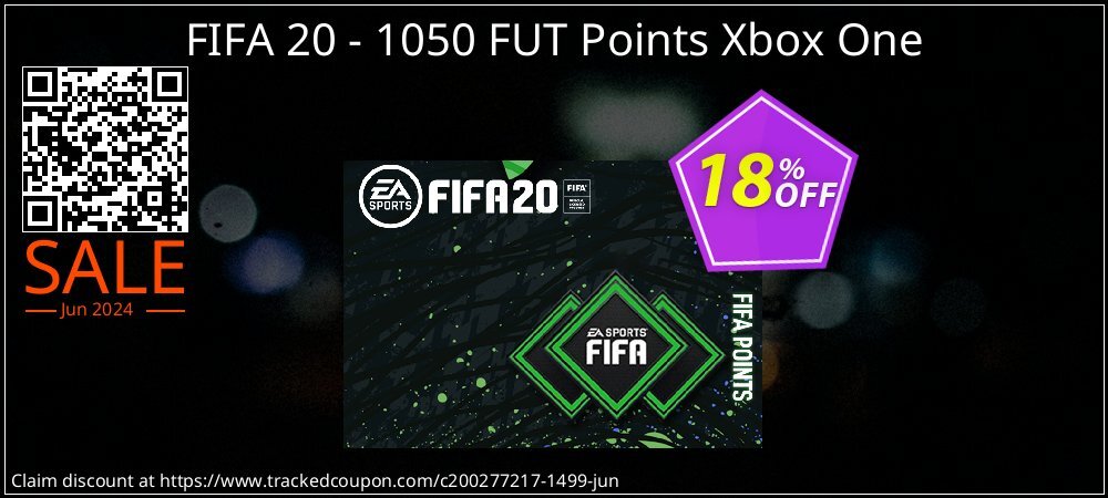 FIFA 20 - 1050 FUT Points Xbox One coupon on National Bikini Day offer