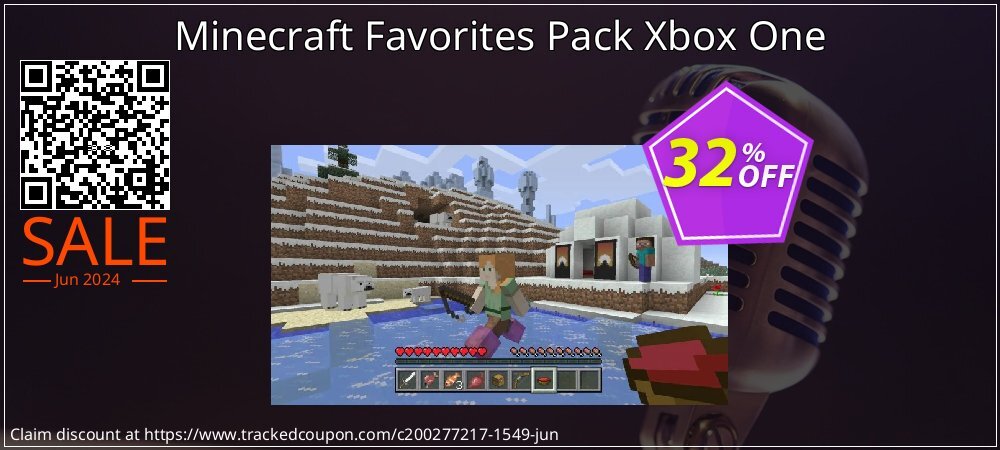 Minecraft Favorites Pack Xbox One coupon on Hug Holiday super sale