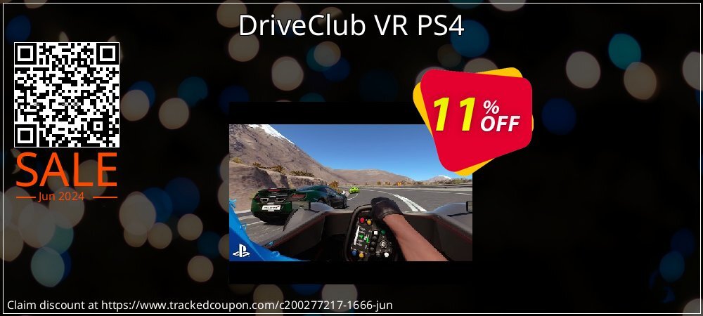 DriveClub VR PS4 coupon on Parents' Day discounts