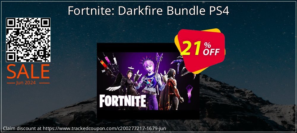 Fortnite: Darkfire Bundle PS4 coupon on Hug Holiday deals