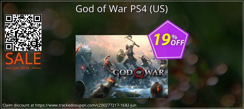 God of War PS4 - US  coupon on Father's Day offering discount