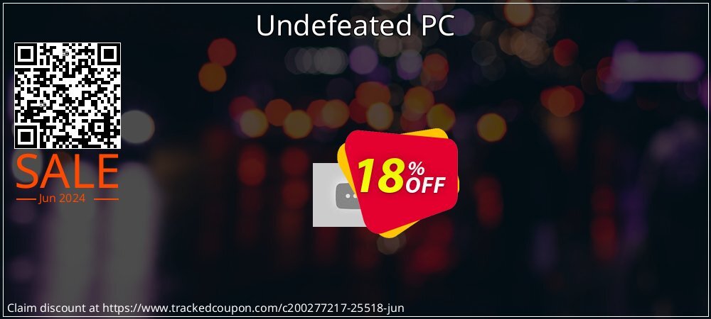 Undefeated PC coupon on Egg Day promotions