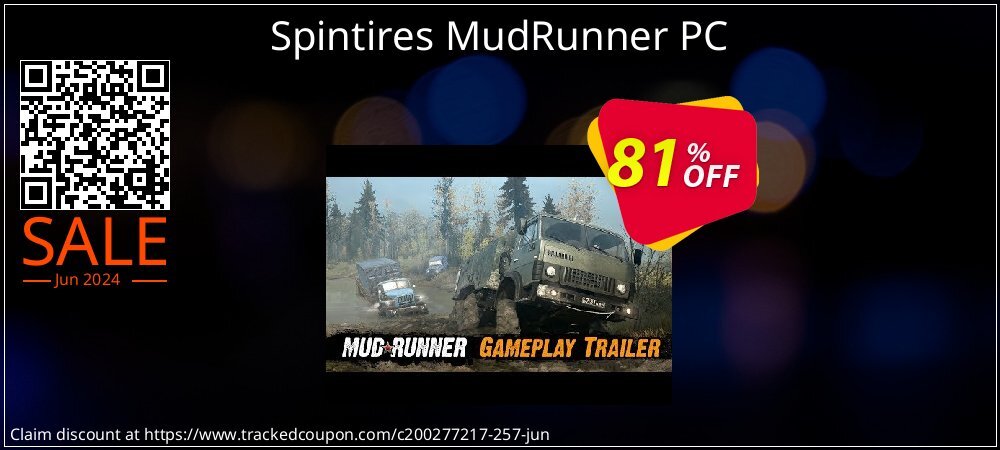 Spintires MudRunner PC coupon on Eid al-Adha offer