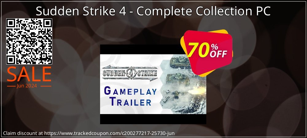 Sudden Strike 4 - Complete Collection PC coupon on 	National Kissing Day offering discount