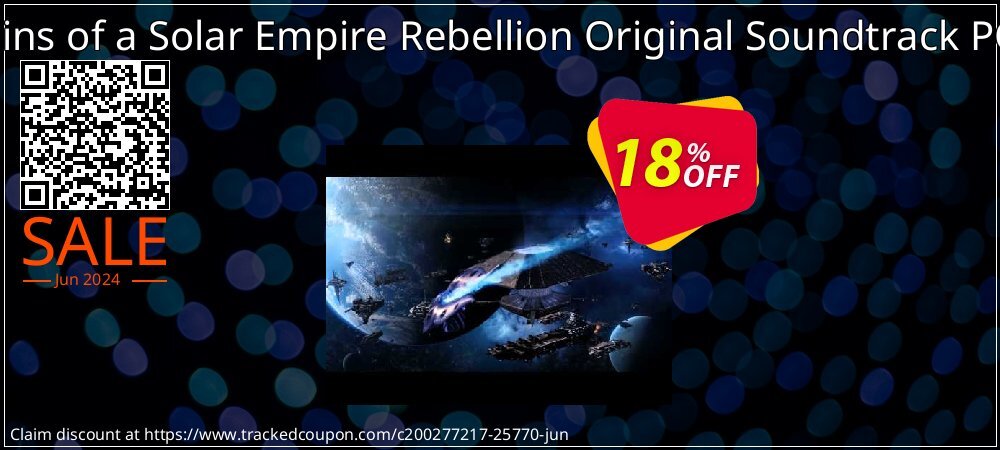 Sins of a Solar Empire Rebellion Original Soundtrack PC coupon on World Day of Music promotions