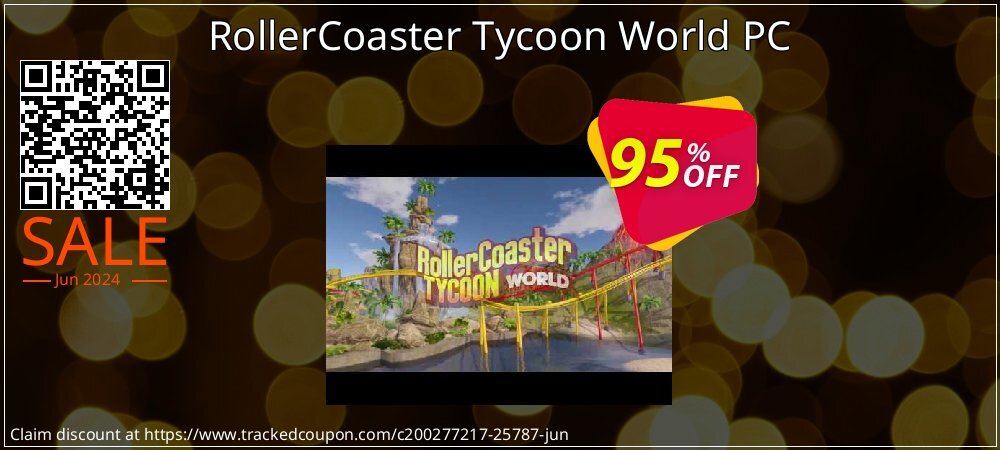 RollerCoaster Tycoon World PC coupon on Father's Day discounts