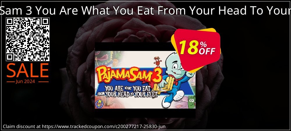 Pajama Sam 3 You Are What You Eat From Your Head To Your Feet PC coupon on Egg Day offering sales
