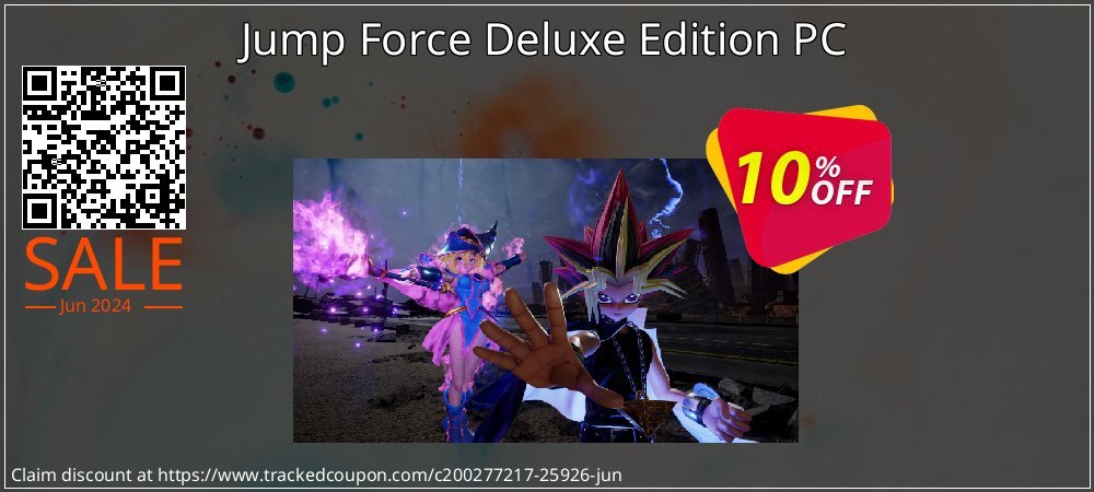 Jump Force Deluxe Edition PC coupon on World Day of Music offer