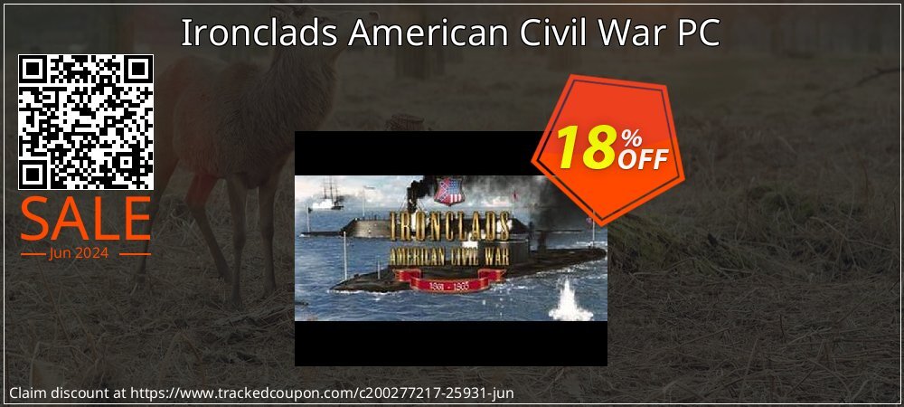Ironclads American Civil War PC coupon on National Cheese Day discounts