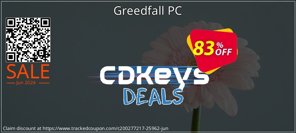 Greedfall PC coupon on Social Media Day offer