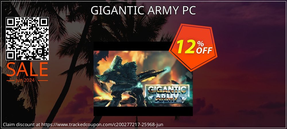 GIGANTIC ARMY PC coupon on Summer promotions