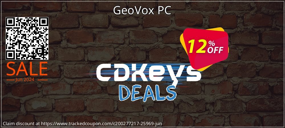 GeoVox PC coupon on Father's Day sales