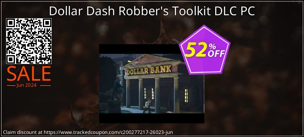 Dollar Dash Robber's Toolkit DLC PC coupon on World Bicycle Day sales