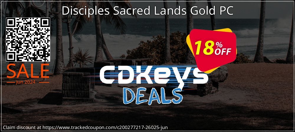 Disciples Sacred Lands Gold PC coupon on Egg Day offer