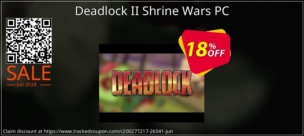 Deadlock II Shrine Wars PC coupon on World Oceans Day sales