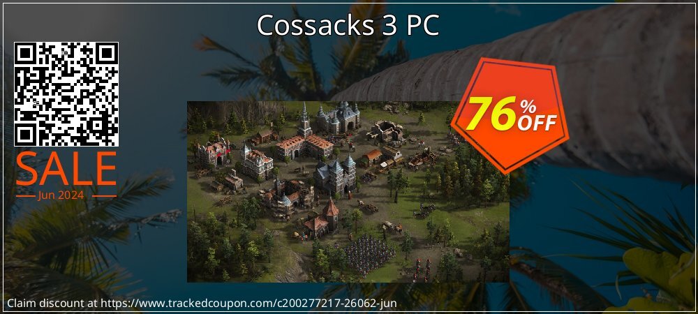 Cossacks 3 PC coupon on World Bicycle Day discount