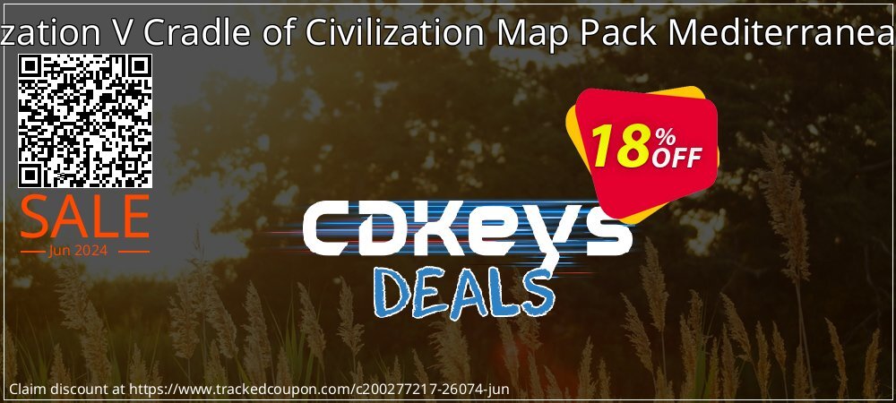 Civilization V Cradle of Civilization Map Pack Mediterranean PC coupon on National Cheese Day super sale