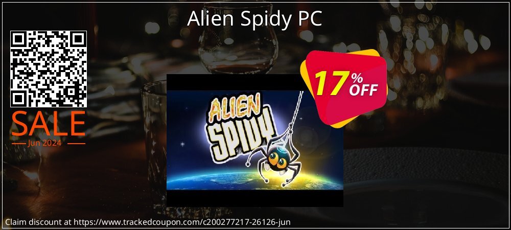 Alien Spidy PC coupon on National Cheese Day offering discount