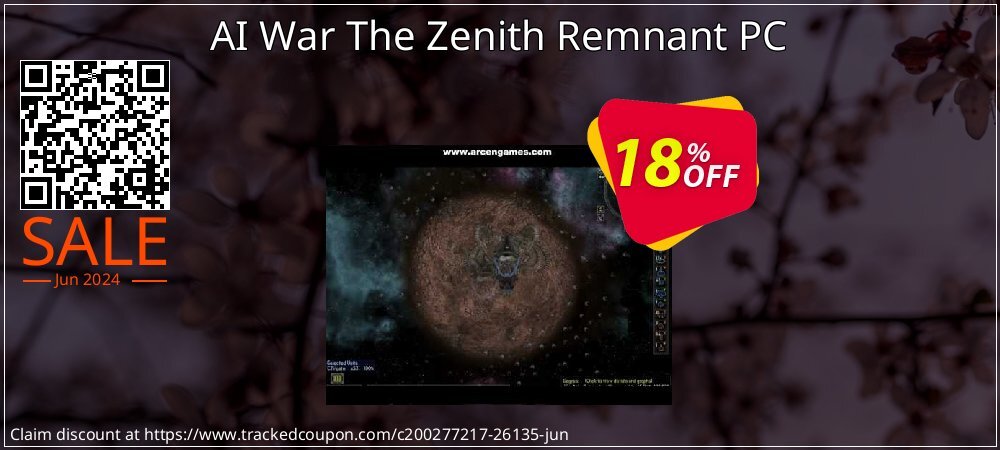 AI War The Zenith Remnant PC coupon on Hug Holiday offering discount