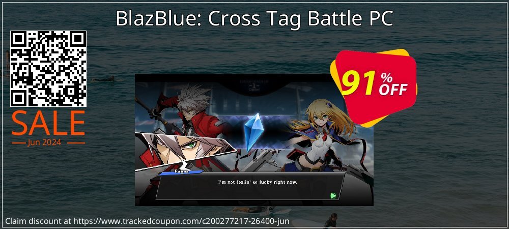 BlazBlue: Cross Tag Battle PC coupon on World Bicycle Day promotions