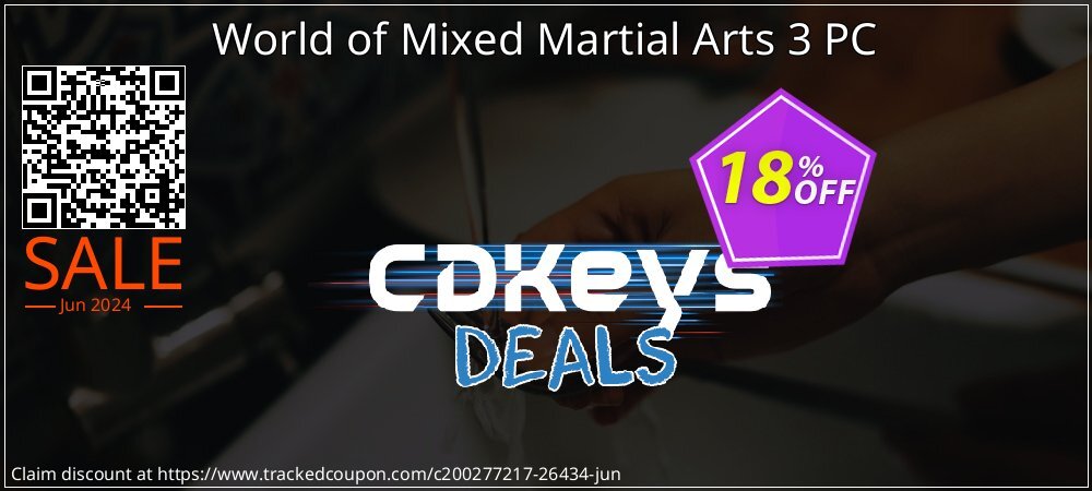 World of Mixed Martial Arts 3 PC coupon on Hug Holiday super sale