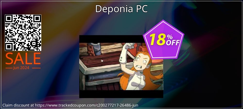 Deponia PC coupon on Hug Holiday offering discount