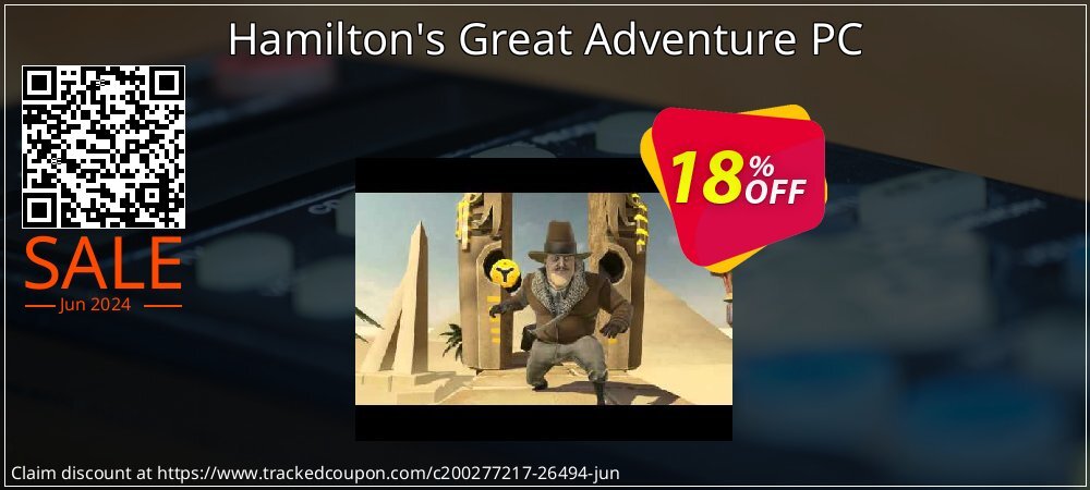 Hamilton's Great Adventure PC coupon on World Bicycle Day discount