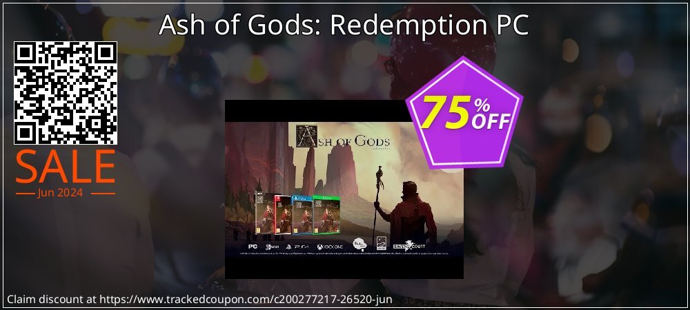 Ash of Gods: Redemption PC coupon on World Bicycle Day offer