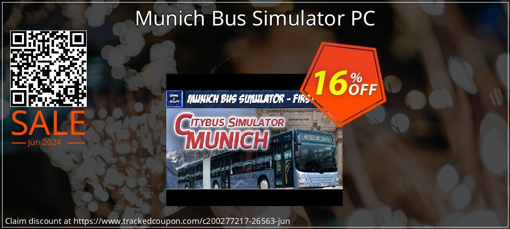 Munich Bus Simulator PC coupon on World Day of Music sales