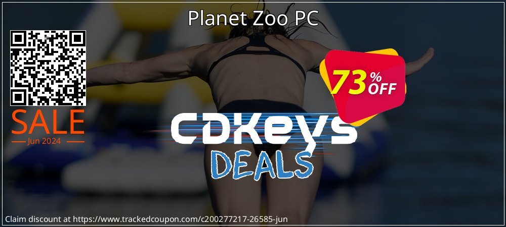 Planet Zoo PC coupon on World Bicycle Day offering discount