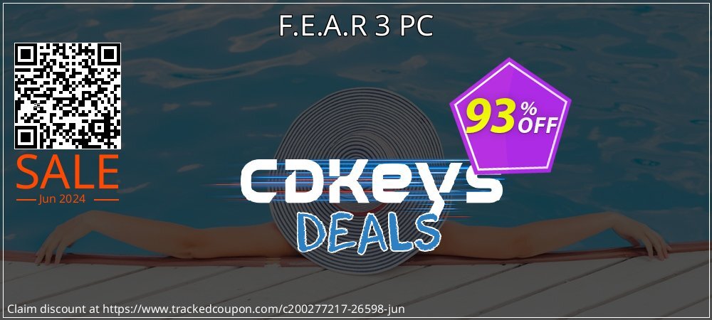 F.E.A.R 3 PC coupon on World Bicycle Day promotions