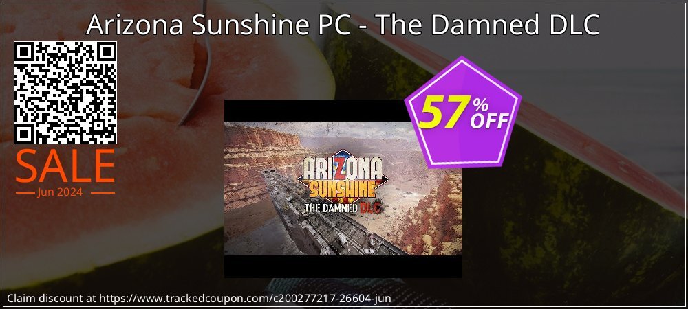 Arizona Sunshine PC - The Damned DLC coupon on Camera Day offering sales