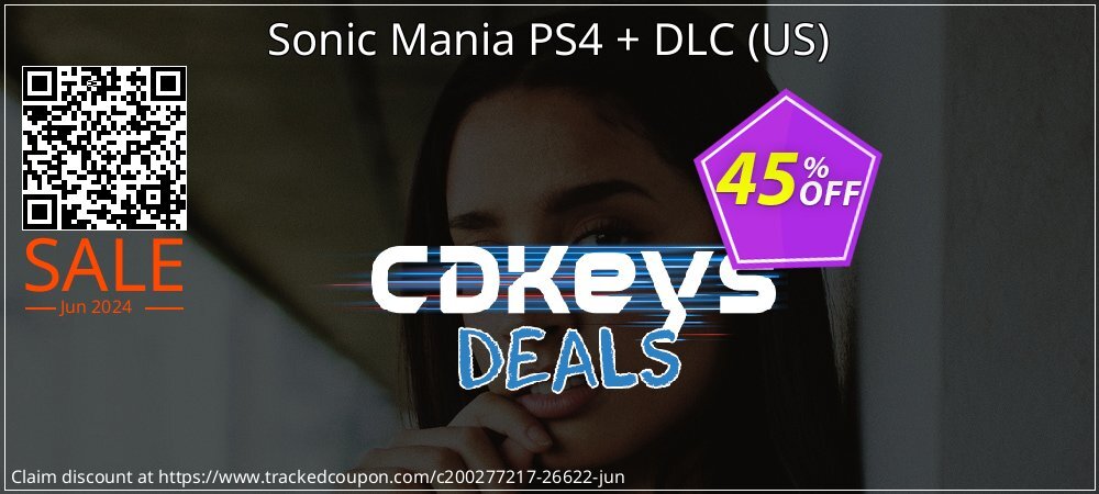 Sonic Mania PS4 + DLC - US  coupon on World Milk Day offering sales