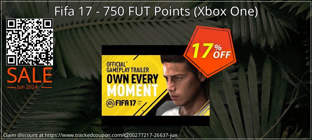 Fifa 17 - 750 FUT Points - Xbox One  coupon on World Bicycle Day offer