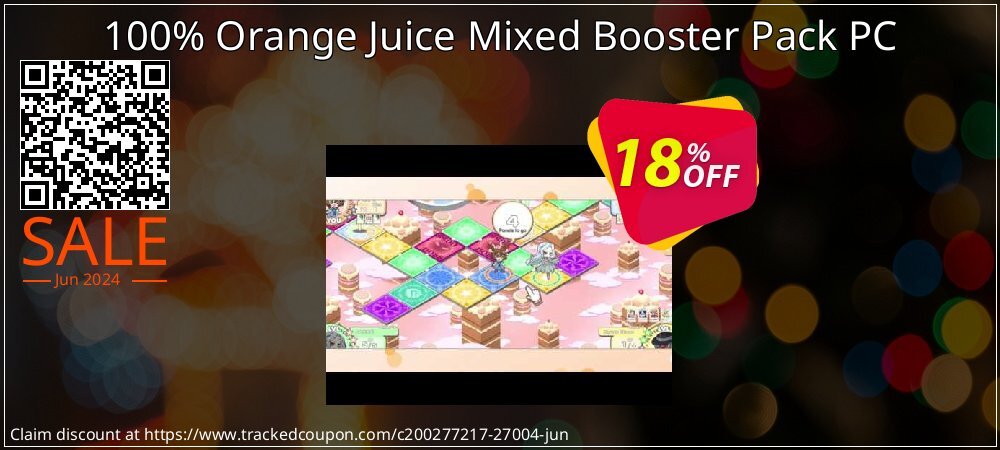 100% Orange Juice Mixed Booster Pack PC coupon on 	National Kissing Day sales