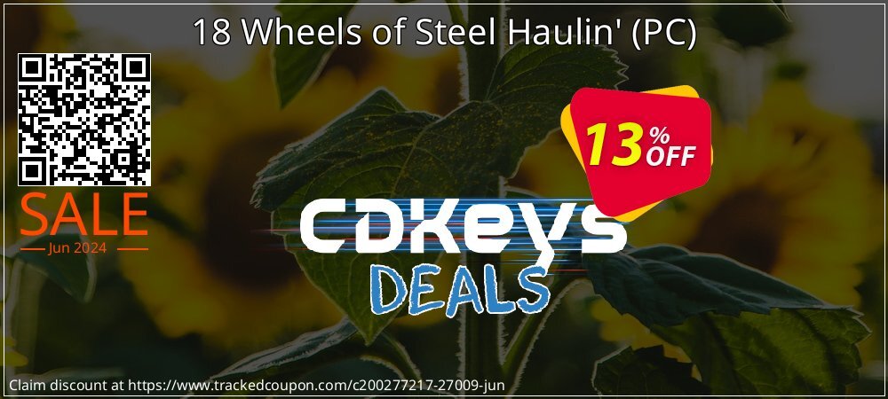 18 Wheels of Steel Haulin' - PC  coupon on Father's Day offering sales