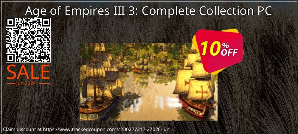 Age of Empires III 3: Complete Collection PC coupon on Egg Day offering discount