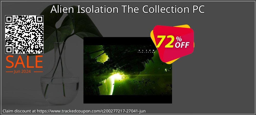 Alien Isolation The Collection PC coupon on Social Media Day deals