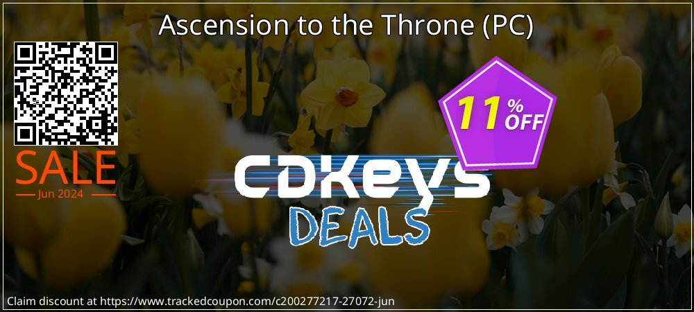 Ascension to the Throne - PC  coupon on Camera Day offering sales