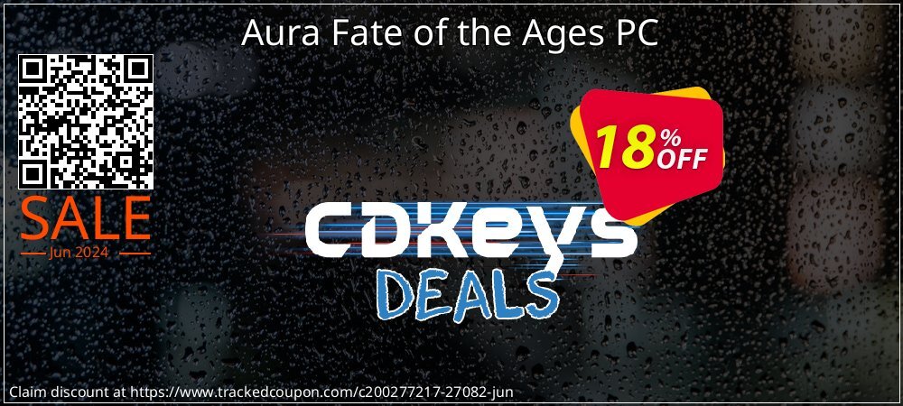 Aura Fate of the Ages PC coupon on 	National Kissing Day super sale