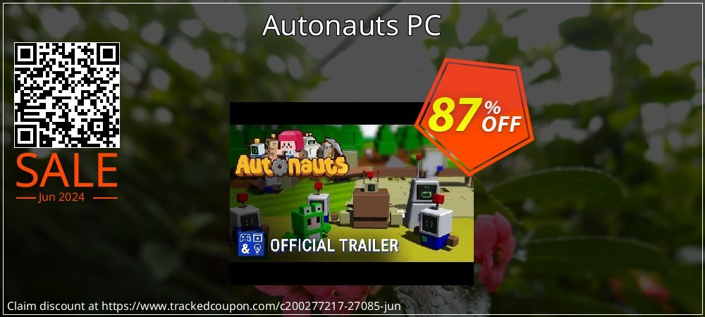 Autonauts PC coupon on Camera Day sales